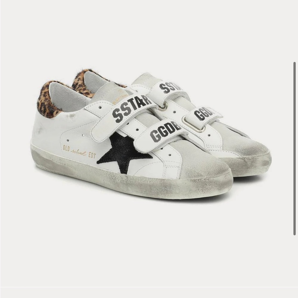 Golden Goose Old School Velcro Sneakers Size 37